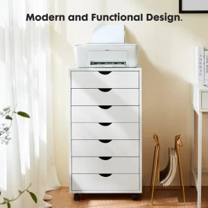 JHK 7-Drawer Rolling Storage Cabinet